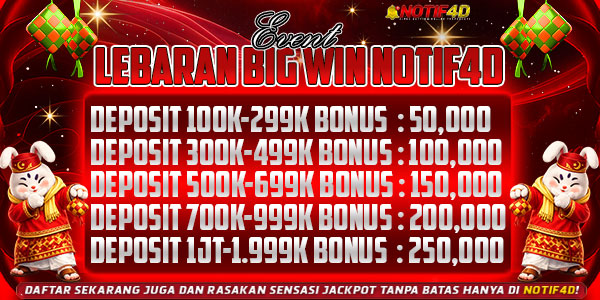 Bonus Begadang Notif4D